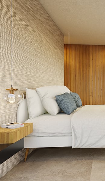 Interior design that brings warmth